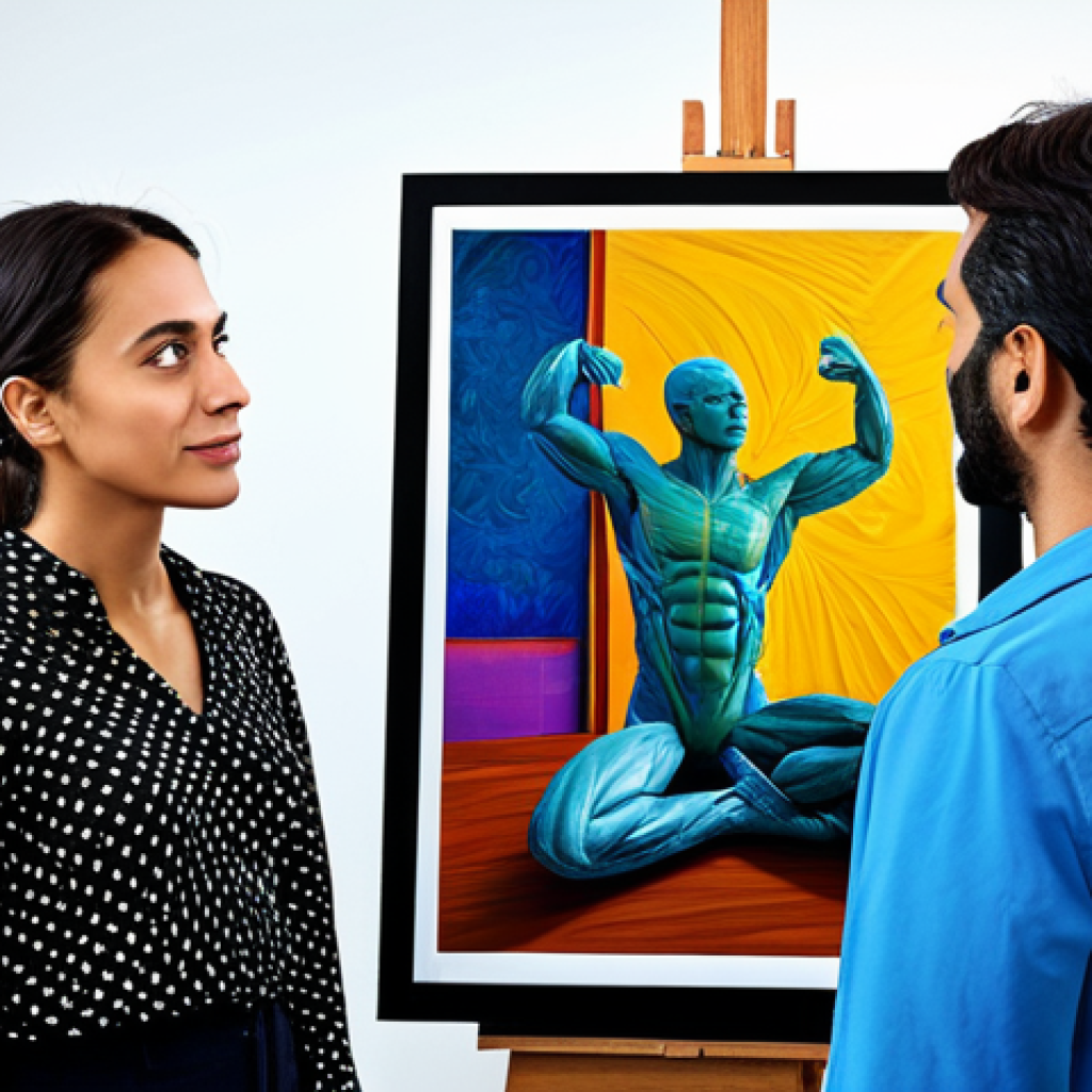 Creative Collaboration**

"A Brazilian artist in a modern studio, collaborating with an AI on a digital canvas, fully clothed, professional environment, perfect anatomy, natural pose, safe for work, appropriate content, vibrant colors, dynamic composition, family-friendly."

**