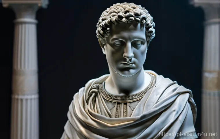 AI로 복원된 예술 - **Prompt 1: The Rebirth of Forgotten Colors**
    "A stunning, high-resolution digital painting depi...