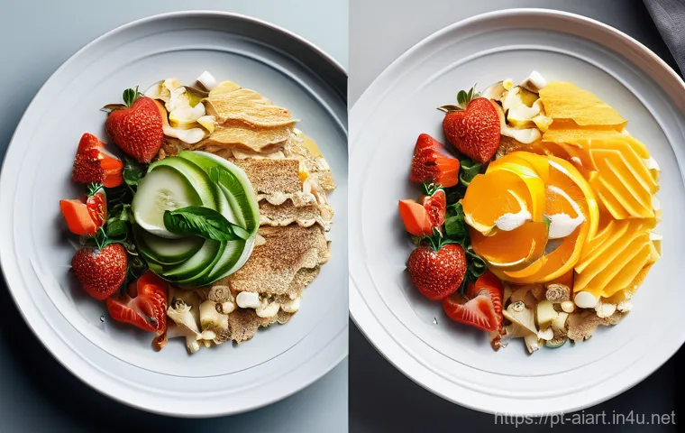 AI 예술과 시뮬레이션 아트 - Here are three image generation prompts in English, inspired by the provided text: