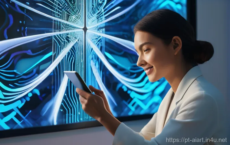 AI 예술과 시뮬레이션 아트 - Prompt 1: The Digital Brush Revolution: Artist and AI Collaboration**