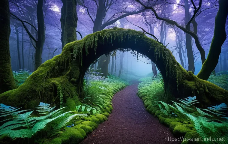 AI 예술과 AI 만화 제작 - **Determined Female Explorer in a Hidden Grove:** A courageous young female explorer, approximately ...